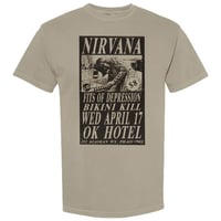 Image 2 of Nirvana • Fitz Of Depression • Bikini Kill | Poster Tee