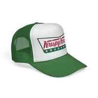 Image 2 of  Krispy Kreme Mesh Snapback Trucker Hat - Retro Adjustable Cap