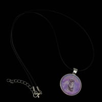 Image 3 of rainbow angel kitty necklace