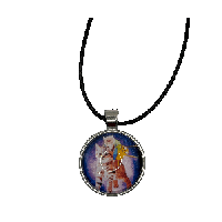 Image 1 of finn & jake on kitty necklace