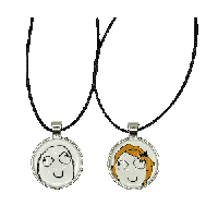 Image 1 of derp & derpina necklace