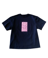 shimmer naked ladies tee (in black)