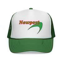 Image 1 of Vintage Newport Cigarette Trucker Hat - Retro Vintage Cigarette Cap