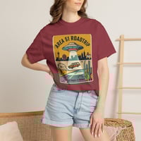 Image 16 of Area 51 Roadtrip T-Shirt — Retro UFO Desert Road Trip Tee (Las Vegas to Desert)