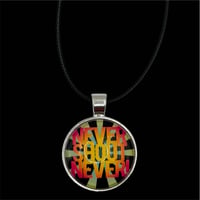 Image 2 of never shout never! necklace