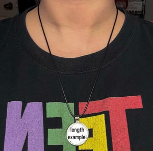 Image of never shout never! necklace