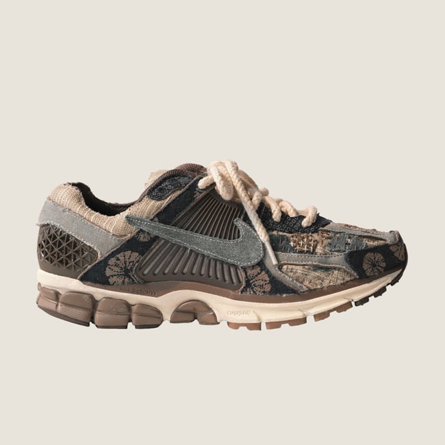 “Khaki Denim Boro"