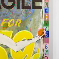 Image 4 of 'Thoughts, scribbles and receipts' - Original Painting