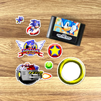Image 3 of Sonic the Hedgehog Sticker/Magnet Sets (46 Pieces)
