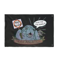 Image 3 of "Profan-atee" Double Sided Flag