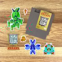 Image 3 of The Legend of Zelda Sticker/Magnet Sets (66 Pieces)