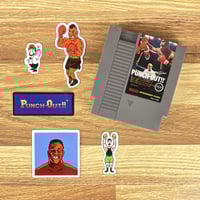 Image 3 of Mike Tyson's Punch-Out!! Sticker/Magnet Sets (30 Pieces)