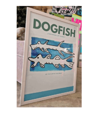 DOGFISH Framed A2