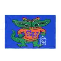 Image 4 of Seminole Heights Swamp Puppy Double Sided Flag
