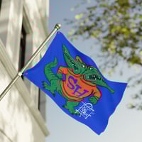 Image 2 of Seminole Heights Swamp Puppy Double Sided Flag