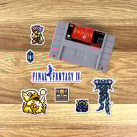 Image 3 of Final Fantasy IV Sticker/Magnet Sets (76 Pieces)