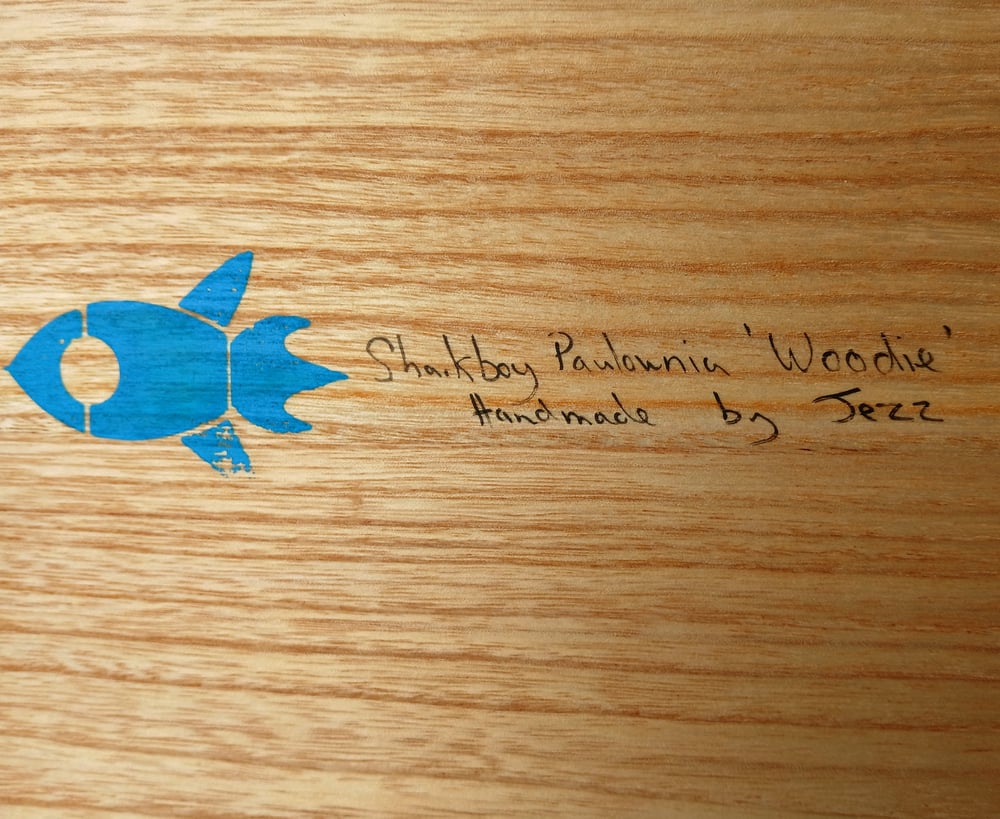 Sharkboy Rocket - Paulownia Wood - Paipo Bellyboard