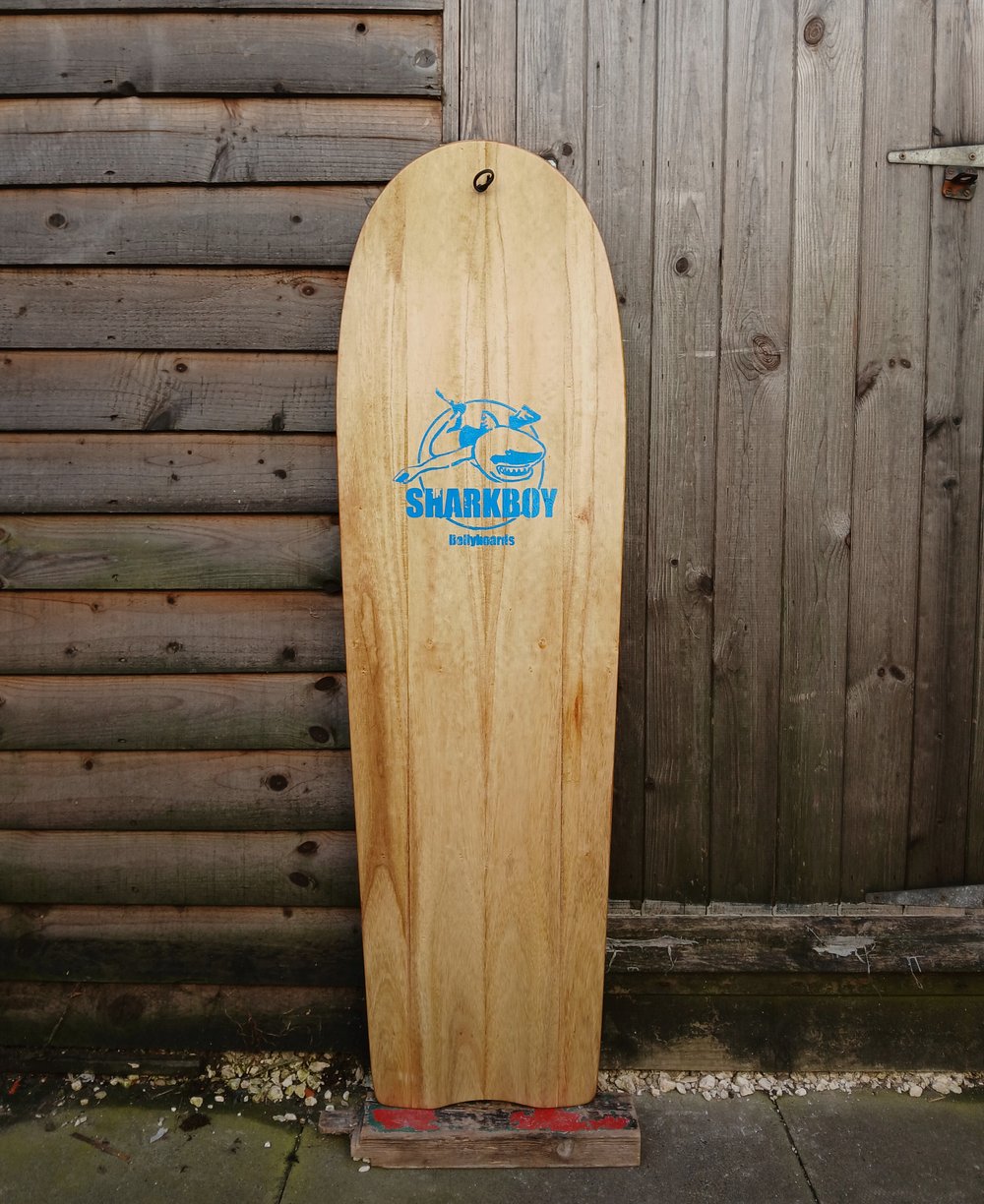 Sharkboy Rocket - Paulownia Wood - Paipo Bellyboard