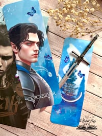 Image 4 of Kingfisher inspired fan art print / page overlay / bookmark  