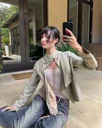 Image 15 of MARC JACOBS STRINGY STRIPED JACKET