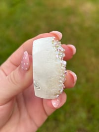 Image 6 of Aura Quartz Druzy Heart