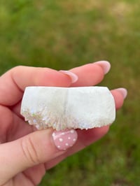 Image 8 of Aura Quartz Druzy Heart