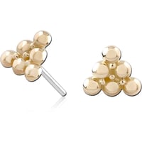 'Beaded Triangle' by Goldy Luxe