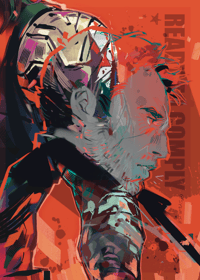 Bucky Barnes POSTCARD