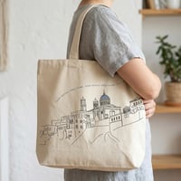 Image 5 of TOTE BAG Large - Άγιος Νικόλαος (Βαπόρια) Σύρος | Original Design