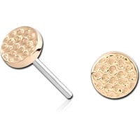 'Hammered DIsk' by Goldy Luxe 