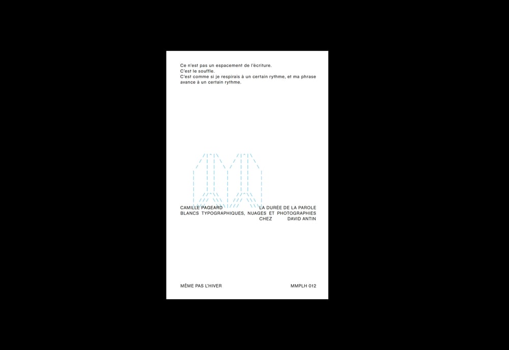 Camille Pageard, La durée de la parole