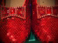 Image 5 of Dorothys Ruby Slippers authentic vintage display slippers replicas the wizard of oz