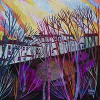 Image 1 of Evening Town Trees I