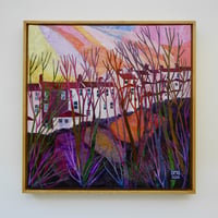 Image 2 of Evening Town Trees II