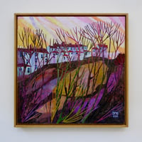 Image 2 of Evening Town Trees III