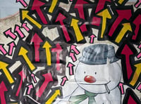 Image 2 of A3 Giclée Art Print — SNOWBONIA — collaboration with Steven Sharman and Marc Craig