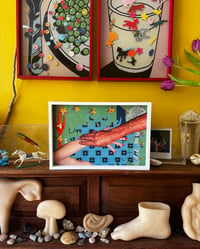 Image 1 of Framed collage print