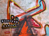 Image 2 of A3 Giclée Art Print — WAR TOR — collaboration with Steven Sharman and Marc Craig