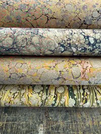 Image 1 of Marbled Paper Assorted Listing - Sheets 53-56 (to purchase individually)