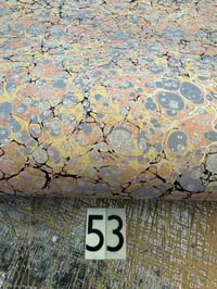 Image 2 of Marbled Paper Assorted Listing - Sheets 53-56 (to purchase individually)
