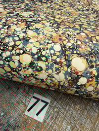 Image 2 of Marbled Paper Assorted Listing - Sheets 77-80 (to purchase individually)
