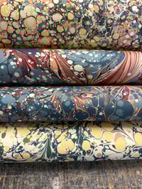 Image 1 of Marbled Paper Assorted Listing - Sheets 77-80 (to purchase individually)