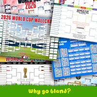 Image 2 of THE WORLD'S WEIRDEST WORLD CUP WALLCHART 2026