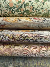 Image 1 of Marbled Paper Assorted Listing - Sheets 81-84 (to purchase individually)