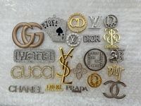 20x mixed metal gold & silver charms!