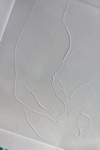 Image 1 of Embossed hands III