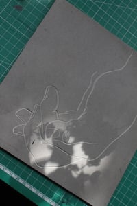 Image 2 of Embossed hands III