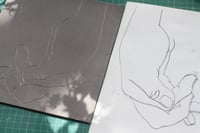 Image 4 of Embossed hands III