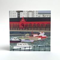 Image 1 of Newhaven  Harbour Greetings Card