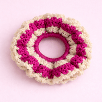 Moyen chouchou jaune beurre/magenta